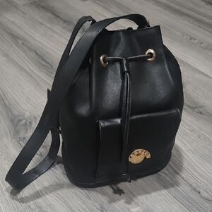 Vintage Black Soft Paloma Picasso Bucket Bag